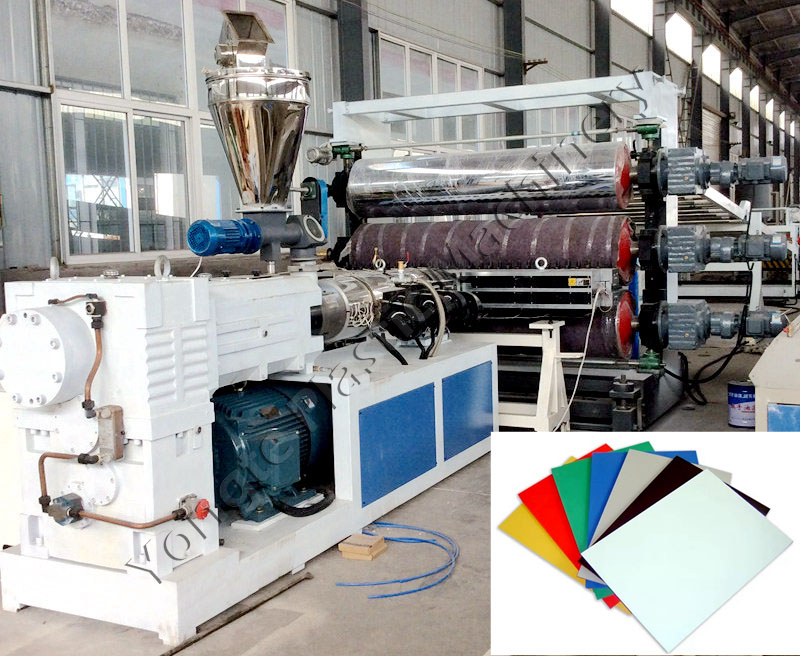 Yongte plastic Machinery PVC spumam Board productio linea: demonstrando foro aemulationem cum viribus