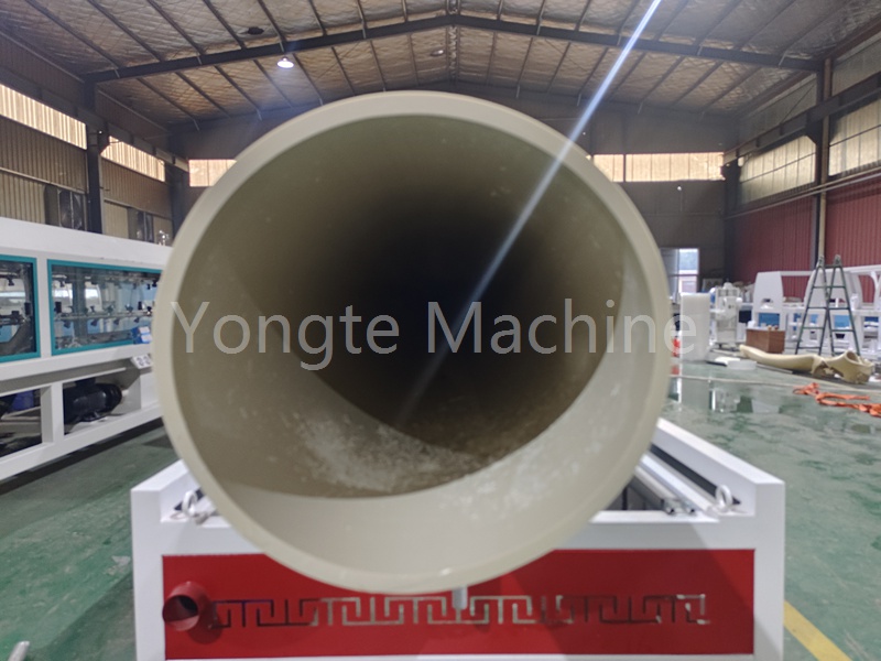 Yongte plastic machinery vincit productio difficultatibus 630mm PVC Pipes et promovet qualis progressionem in industria