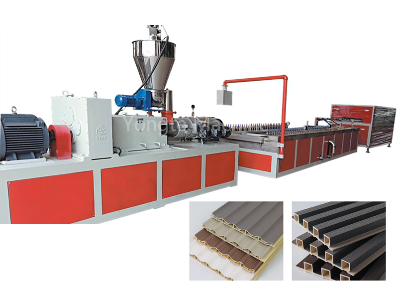 PVC W. Wall panel productio apparatu