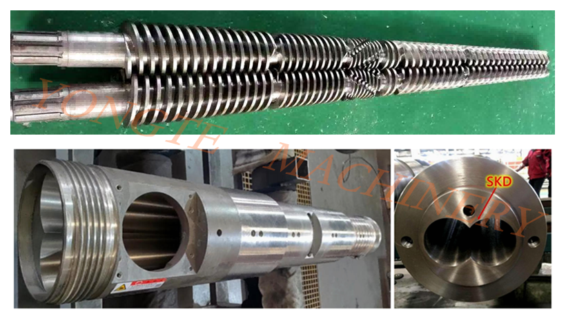 Yongte plastic machina conica geminae-stupra extruder, in lucet stella in plastic machinery Market