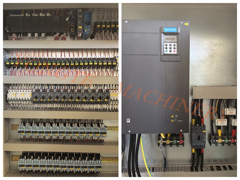 Yongte plastic Machinery scriptor summus qualitas electronic imperium system adjuvat in agentibus operationem lignum-plastic productio lineae