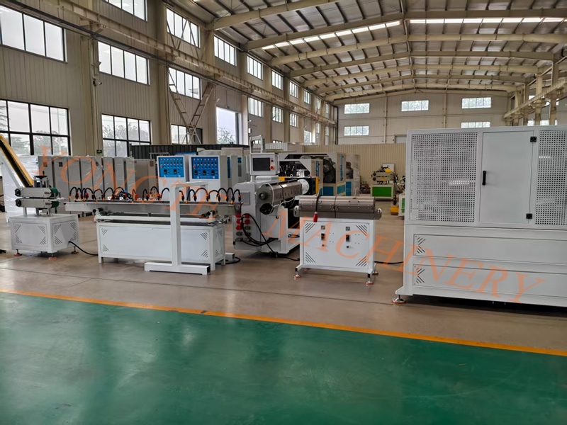Yongte PVC fibra pipe productio linea: ledo dolor punctum recta, agitare industria upgrade