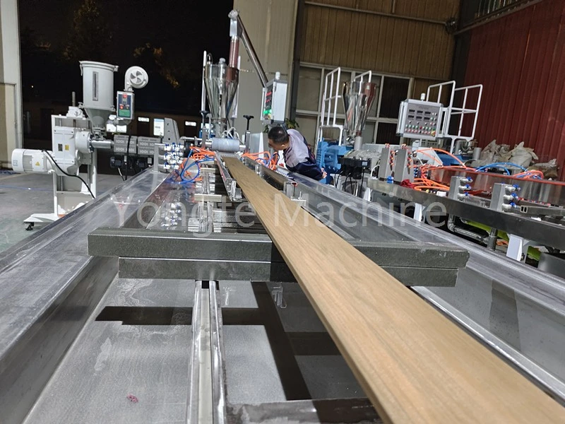 Yongte WPC DECKING productio Plant est feliciter installed in Indian
