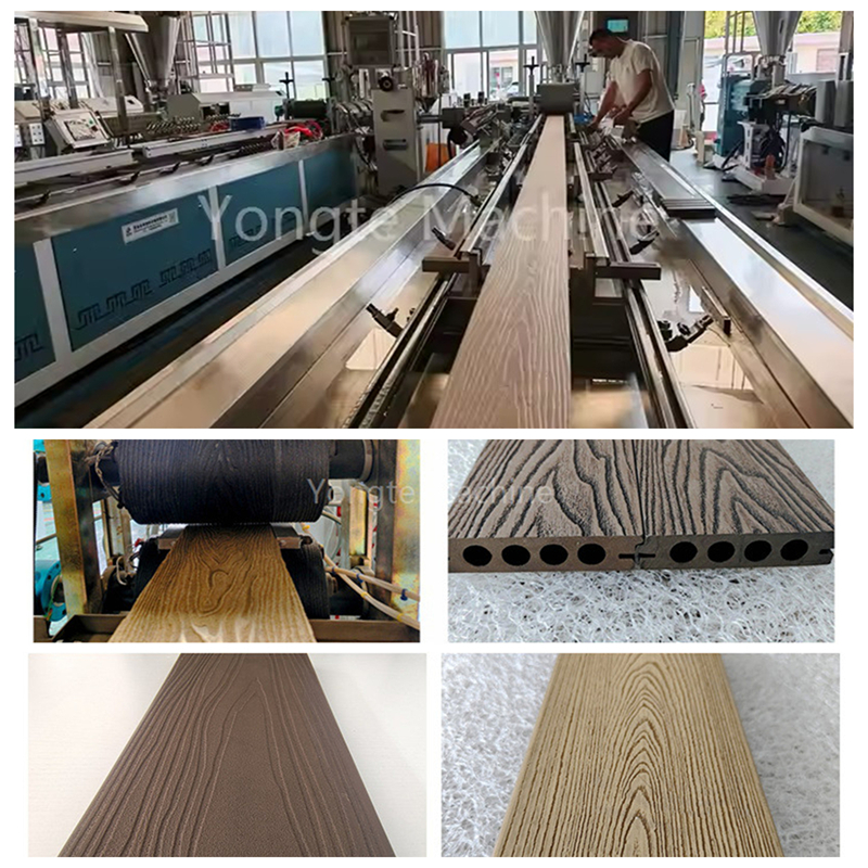 Conversus vastum in thesaurum: lignum-Plastic Profile productione linearum fieri 