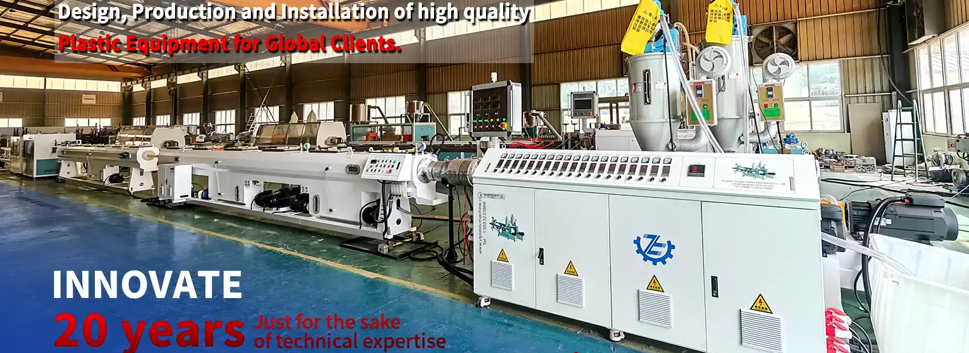 China Plastic Pipe extrusionem Machina