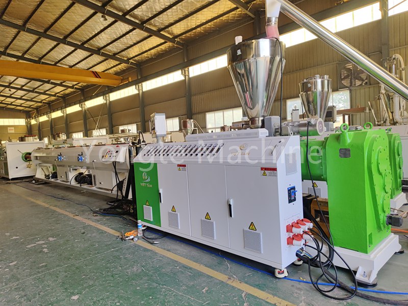 90-315mm PVC Exhaurire Pipe Extrusion Line