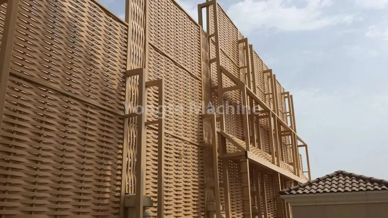 plastic lumber fence