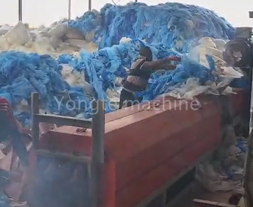 Plastic film Wastage Recycling apparatus faciens plastic tristique