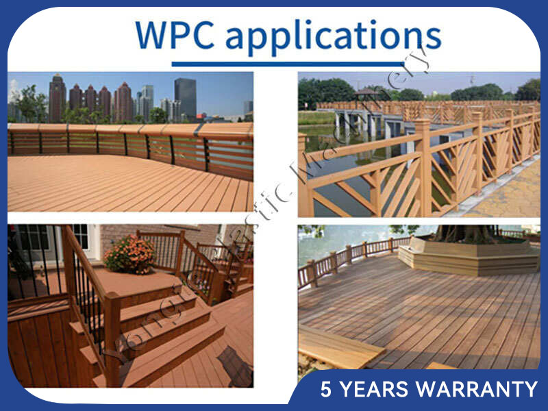 PP PE PVC et lignum compositum WPC machina profile