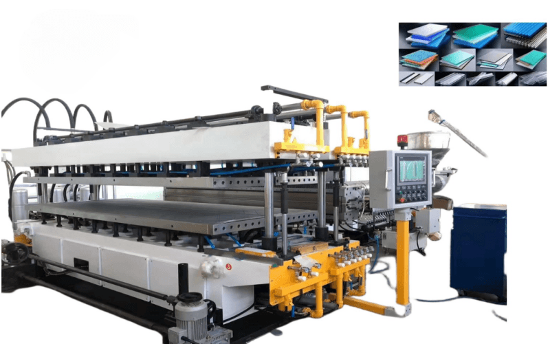 Pp plastic cavae laminam extrusionem apparatu