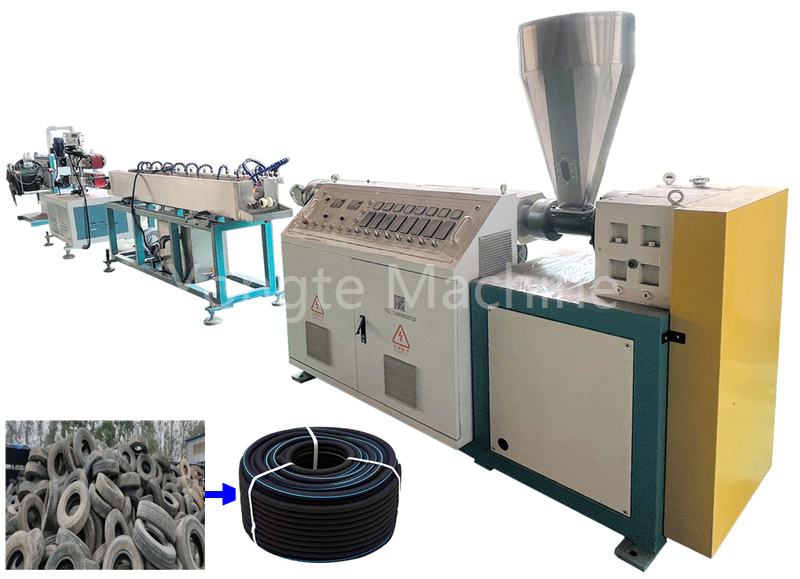 Seepage irrigationes pipe faciens apparatus