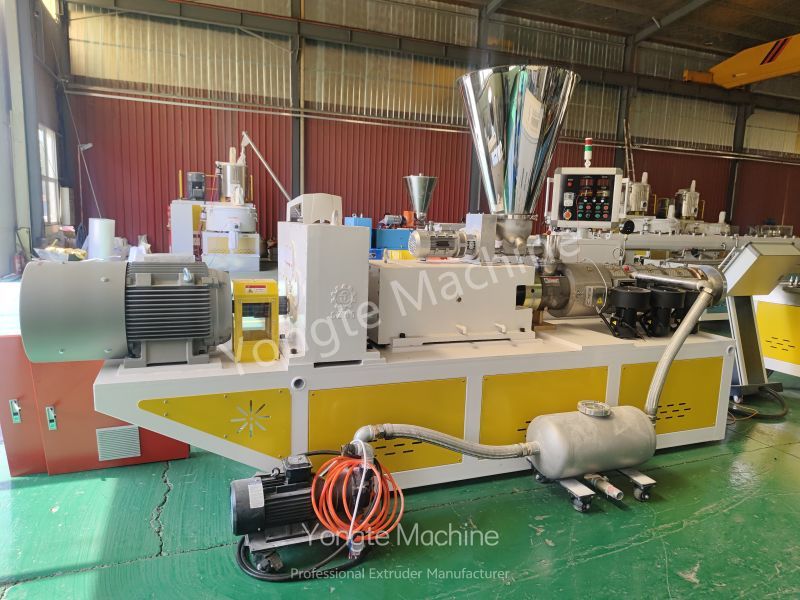 WPC Machina lignum plastic compositum PVC WPC ostium frame faciens apparatus