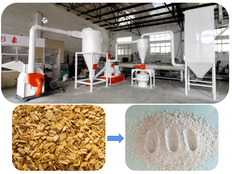 Quomodo materia lignea pulveris in WPC formula determinare?