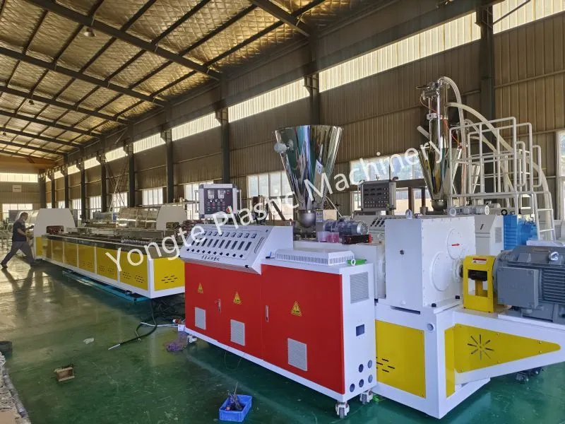 Yongte WPC ostium tabulae extrusio lineae uit in Indiae