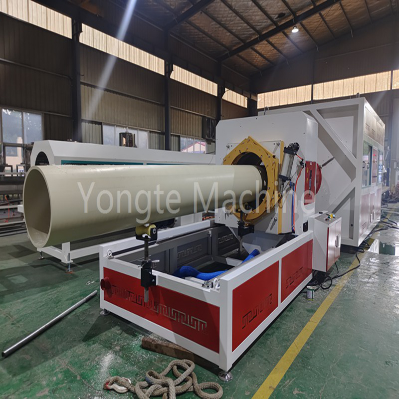 Yongte plastic machinery vincit productio bottlenecks in 600mm diameter PVC Pipes