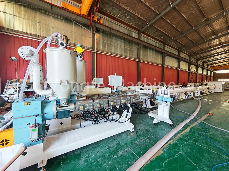 Yongte scriptor PPR pipe productio apparatus feliciter perficitur iudicium currere.