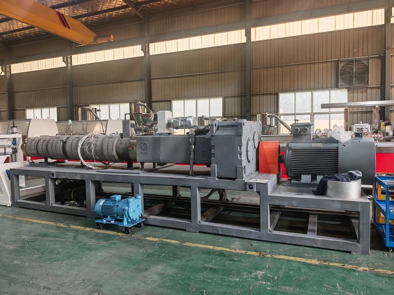 92/188 Conical Didymus Screw Extruder for WPC Board Productio