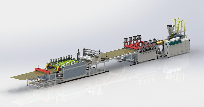 Solidum WPC Board Condita Machina